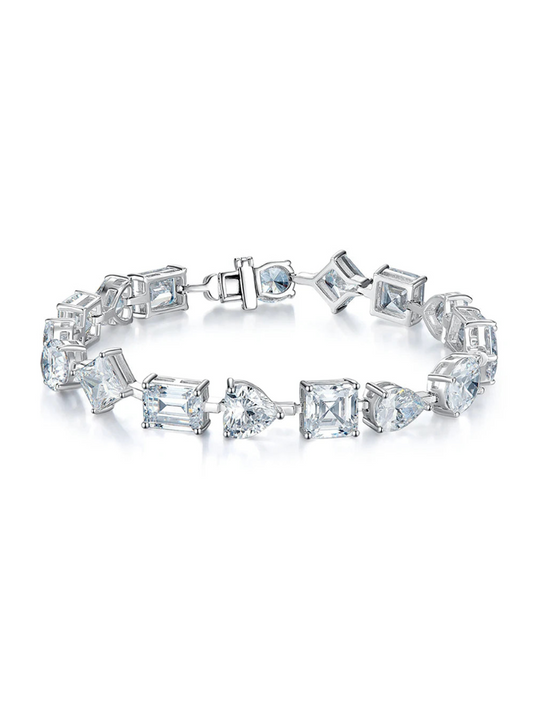 Different Shape Diamond Bracelets - Balmas Jewelry