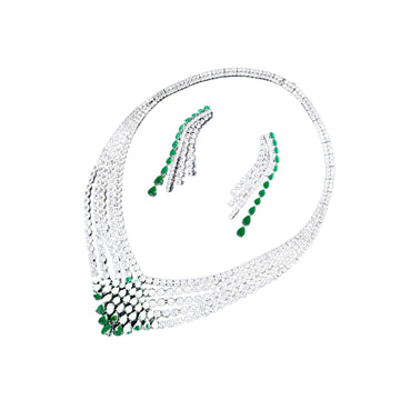 Luxury 4-Piece Irregular Geometric Jewelry Set