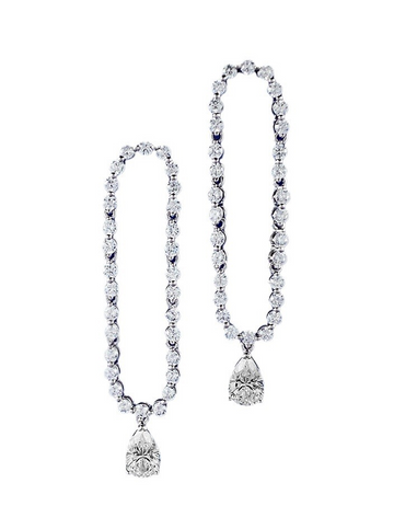 Fashionable and Versatile Tassel Diamond Earrings - Balmas Jewelry