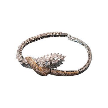Luxury Bridal Cubic Zirconia Necklace Set for Women
