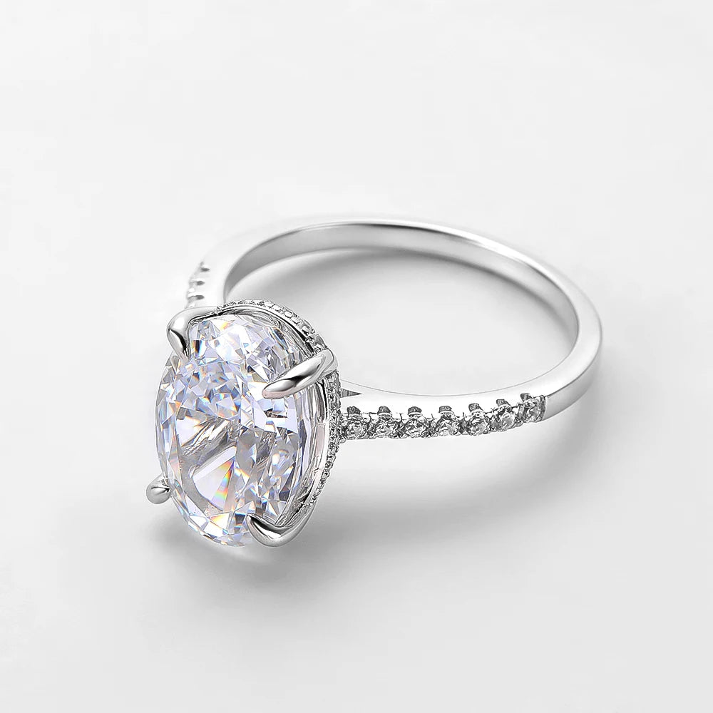 Beautiful Oval Diamond Ring - Balmas Jewelry
