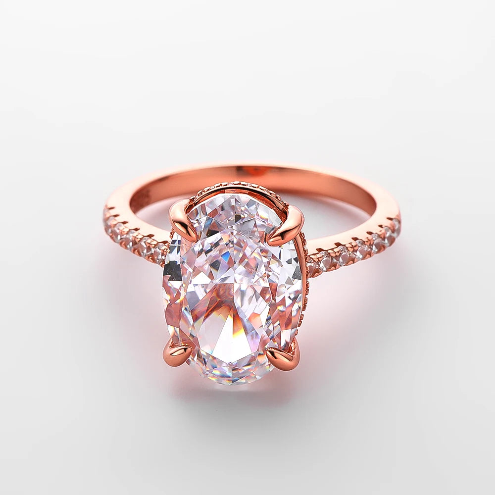 Beautiful Oval Diamond Ring - Balmas Jewelry