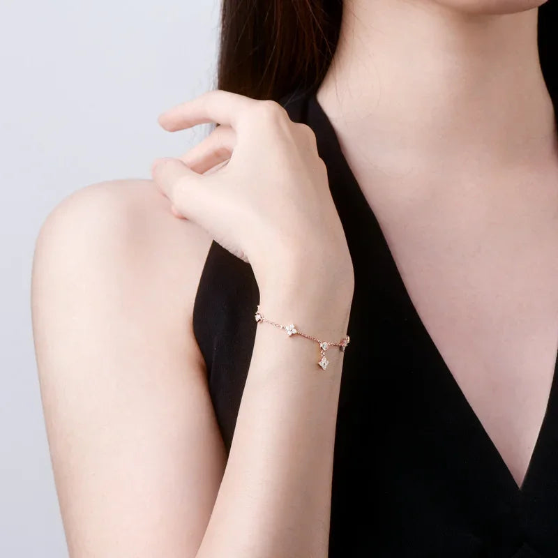 Women's Moissanite Bracelet - Balmas Jewelry