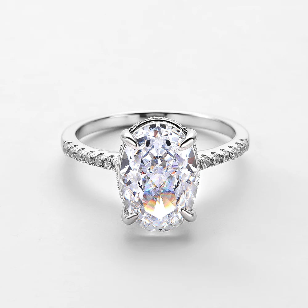 Beautiful Oval Diamond Ring - Balmas Jewelry