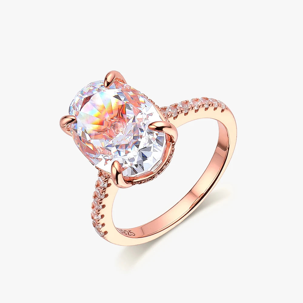 Beautiful Oval Diamond Ring - Balmas Jewelry