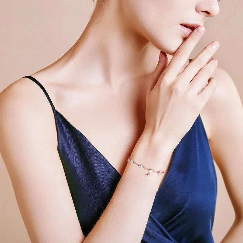 Women's Moissanite Bracelet - Balmas Jewelry