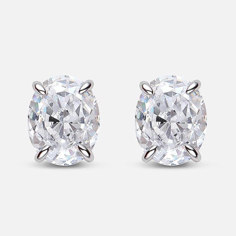 Women's Sparkling Yellow Pink Diamond Stud Earrings - Balmas Jewelry